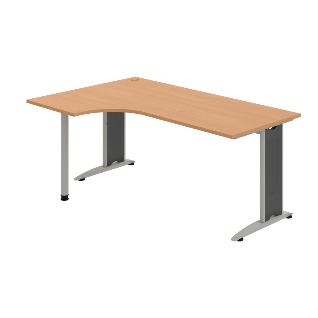 FE 1800 60 P – Stůl ergo 180 × 120 cm, pravý Hobis